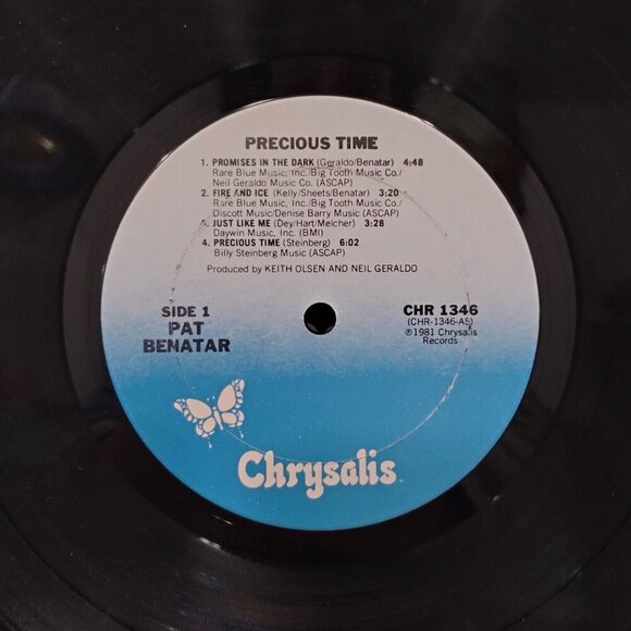 PAT BENATAR Precious Time Vinyl Record - Picture 5 of 6